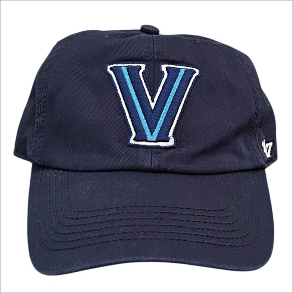 Villanova University Cap Hat 47 Franchise Fitted Mens Medium Twill Wildcats NCAA - Picture 1 of 13